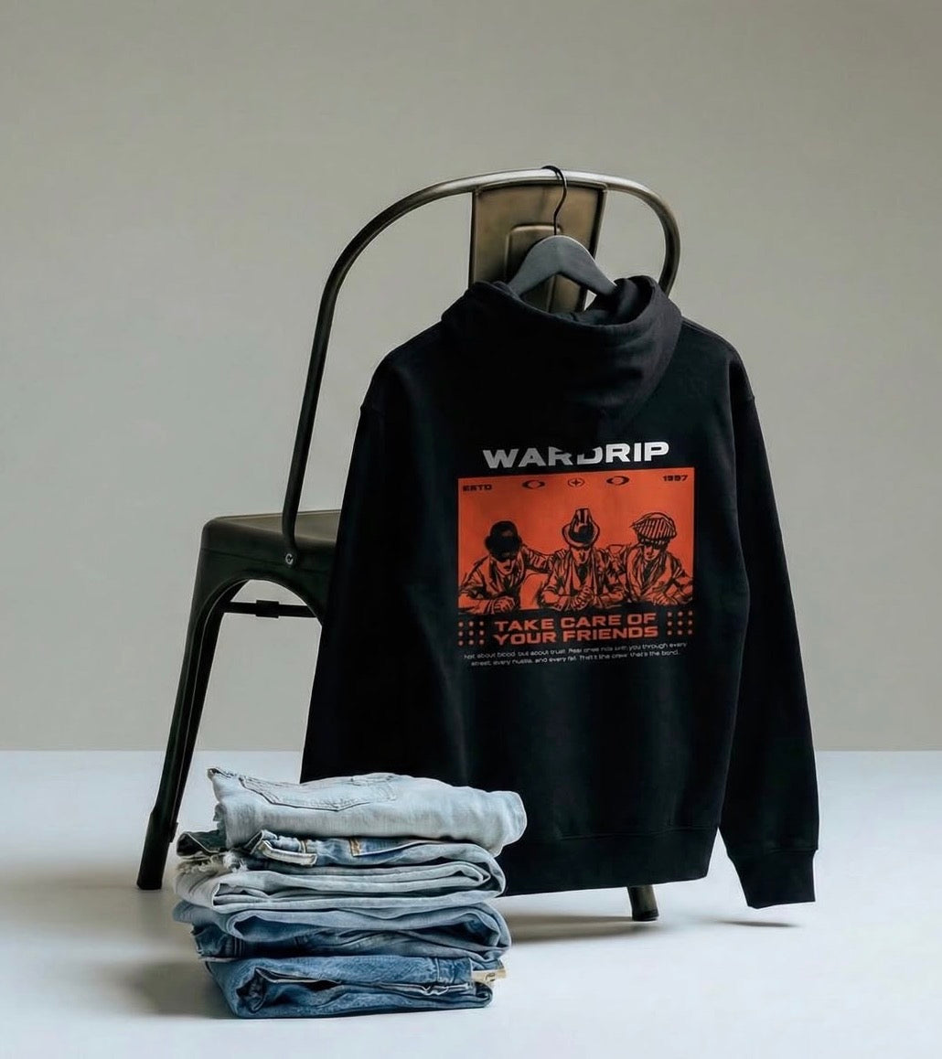 WARDRIP- TAKE CARE YR FRIENDS Hoodie